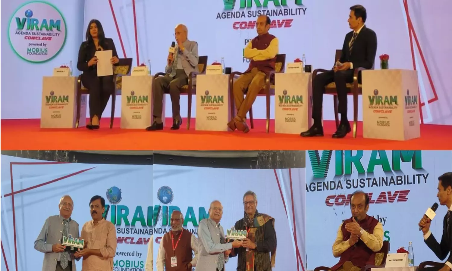 Dr. Sudhanshu Trivedi addressed issue of population at Mobius Viram conclave