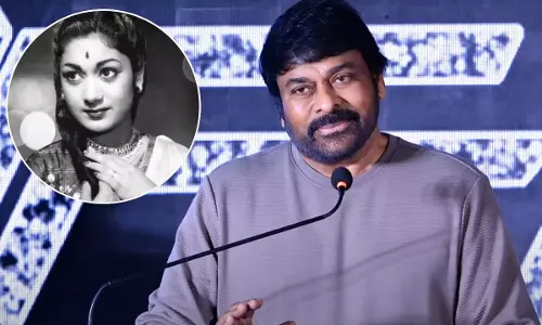 Savitri garu was like a mother to me, says Chiranjeevi