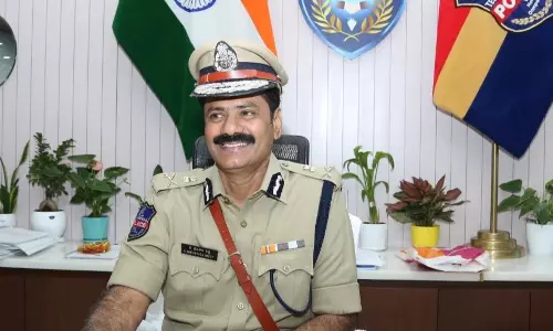 Hyderabad City Police Chief Holds a Review on Polls