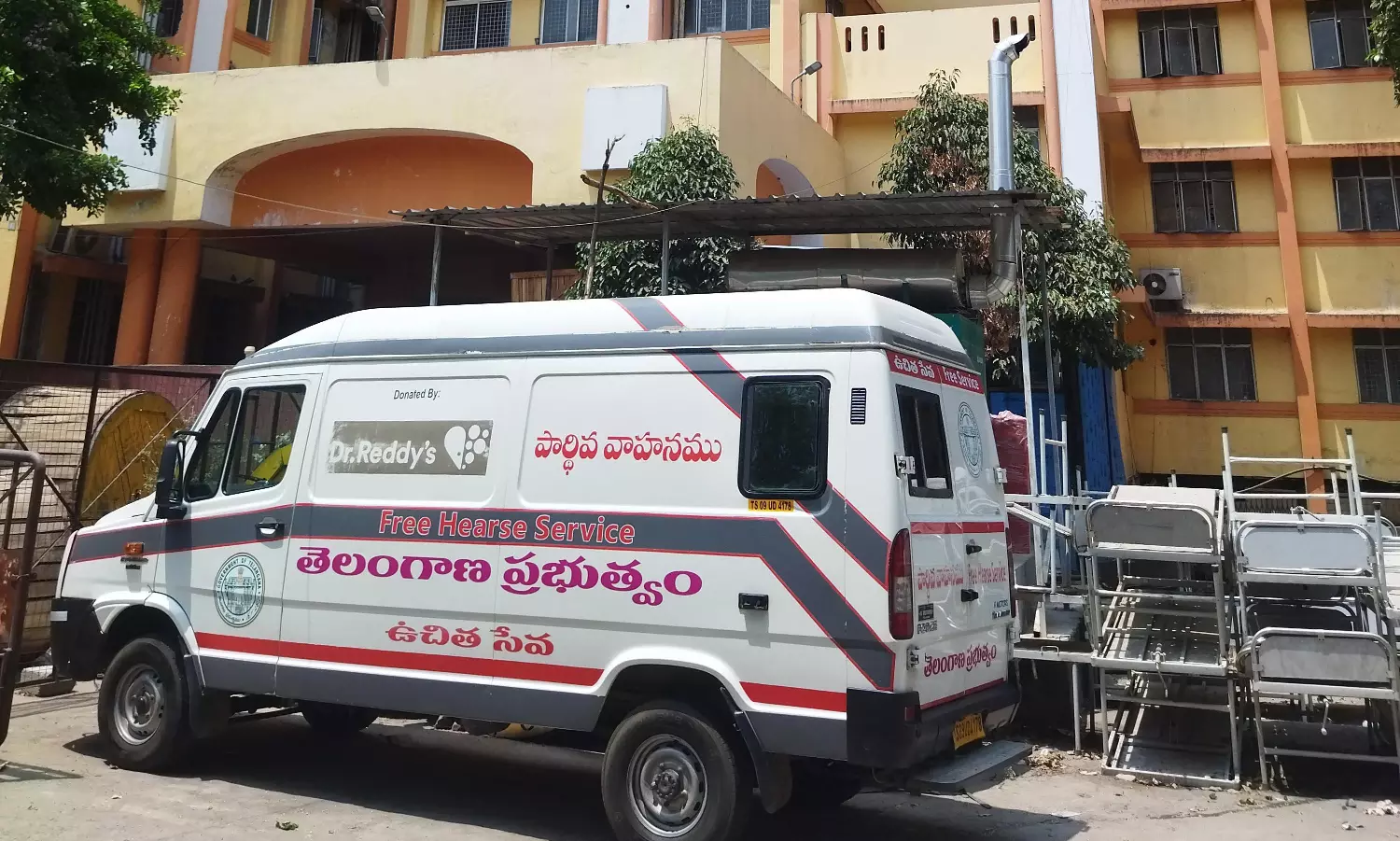 Staff at Gandhi Hospital Loots in Name of Free Hearse Service