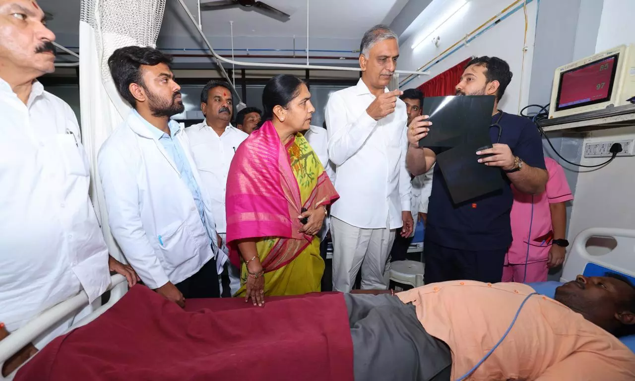 Harish Seeks Compensation for Explosion Victims