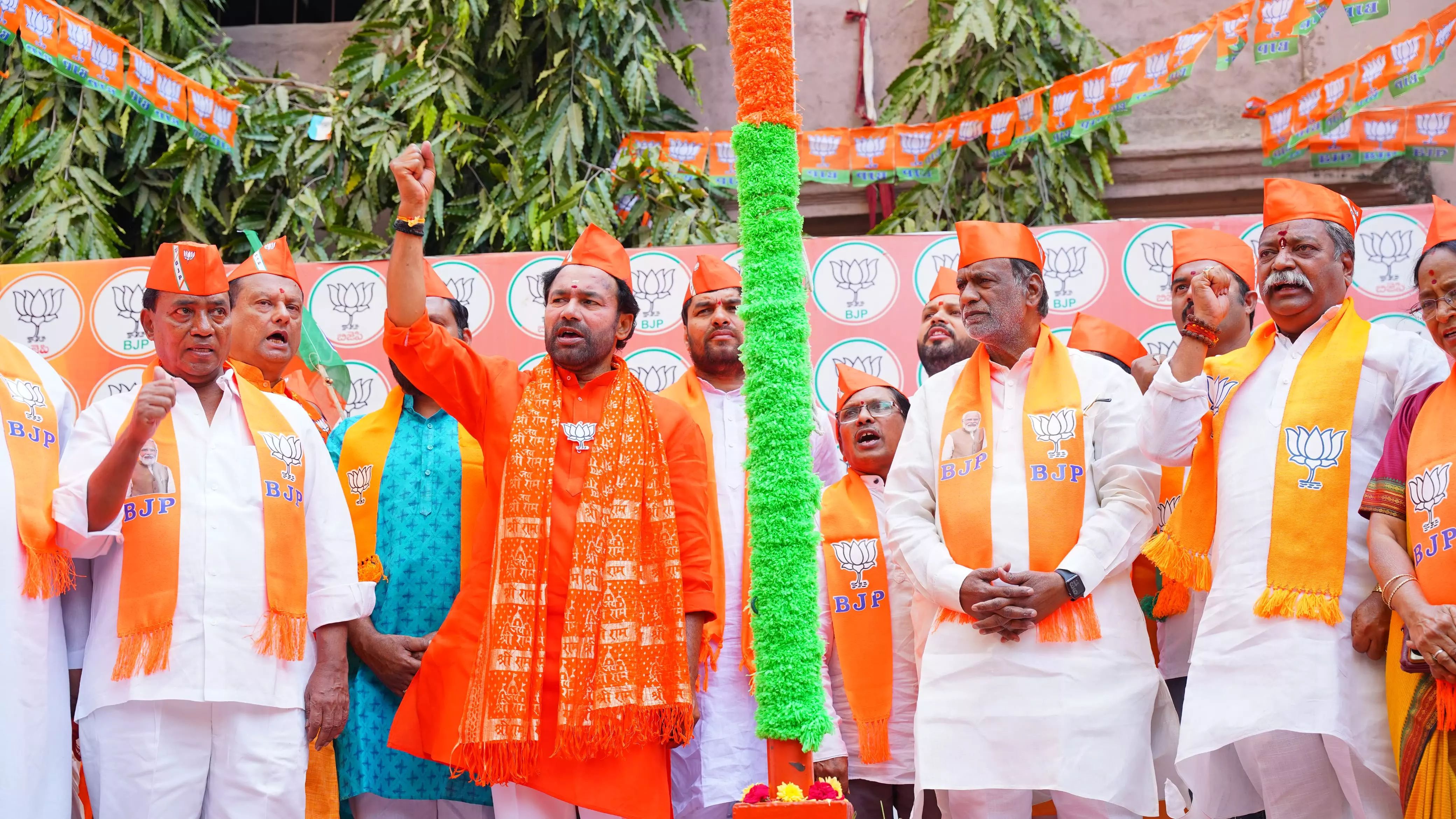 NDA Will Win 400 LS Seats: Kishan NDA Will Win 400 LS Seats: Kishan