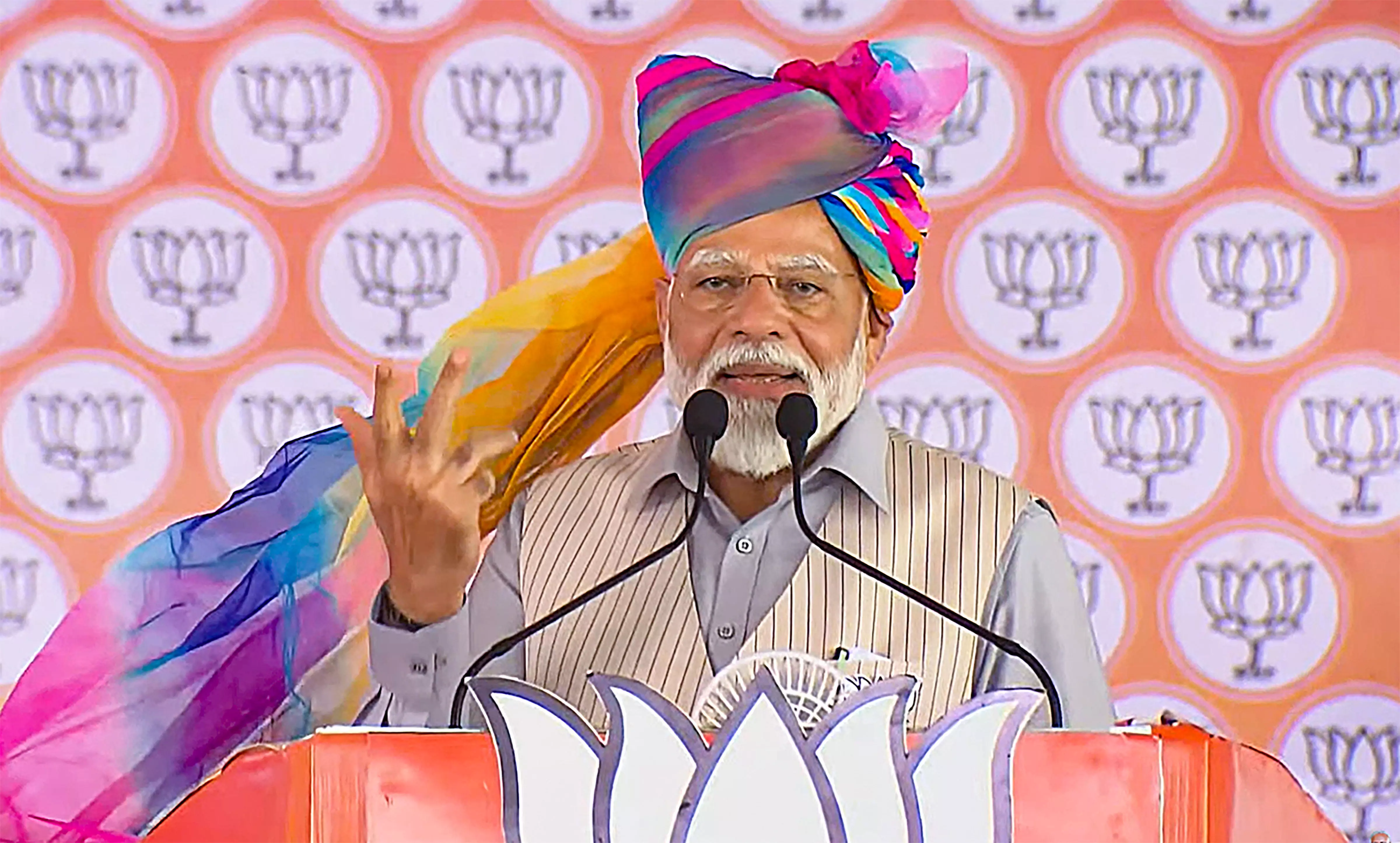 PM: Congress Manifesto Akin to Muslim League PM: Congress Manifesto Akin to Muslim League