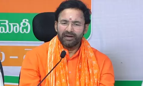 Telangana BJP President Kishan Reddy Hits Back at Rahul Gandhi for Terming BJP As ‘B’ Team of BRS Telangana BJP President Kishan Reddy Hits Back at Rahul Gandhi for Terming BJP As ‘B’ Team of BRS
