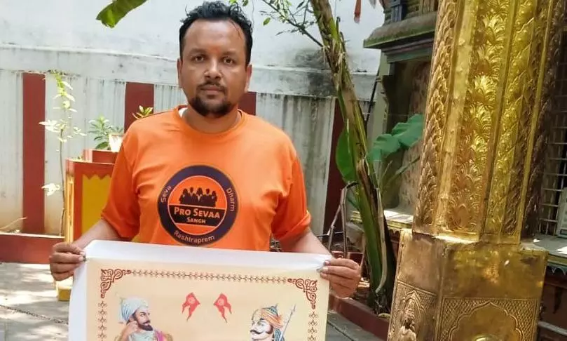Banners for pro-Hindu vote appear in temples Banners for pro-Hindu vote appear in temples