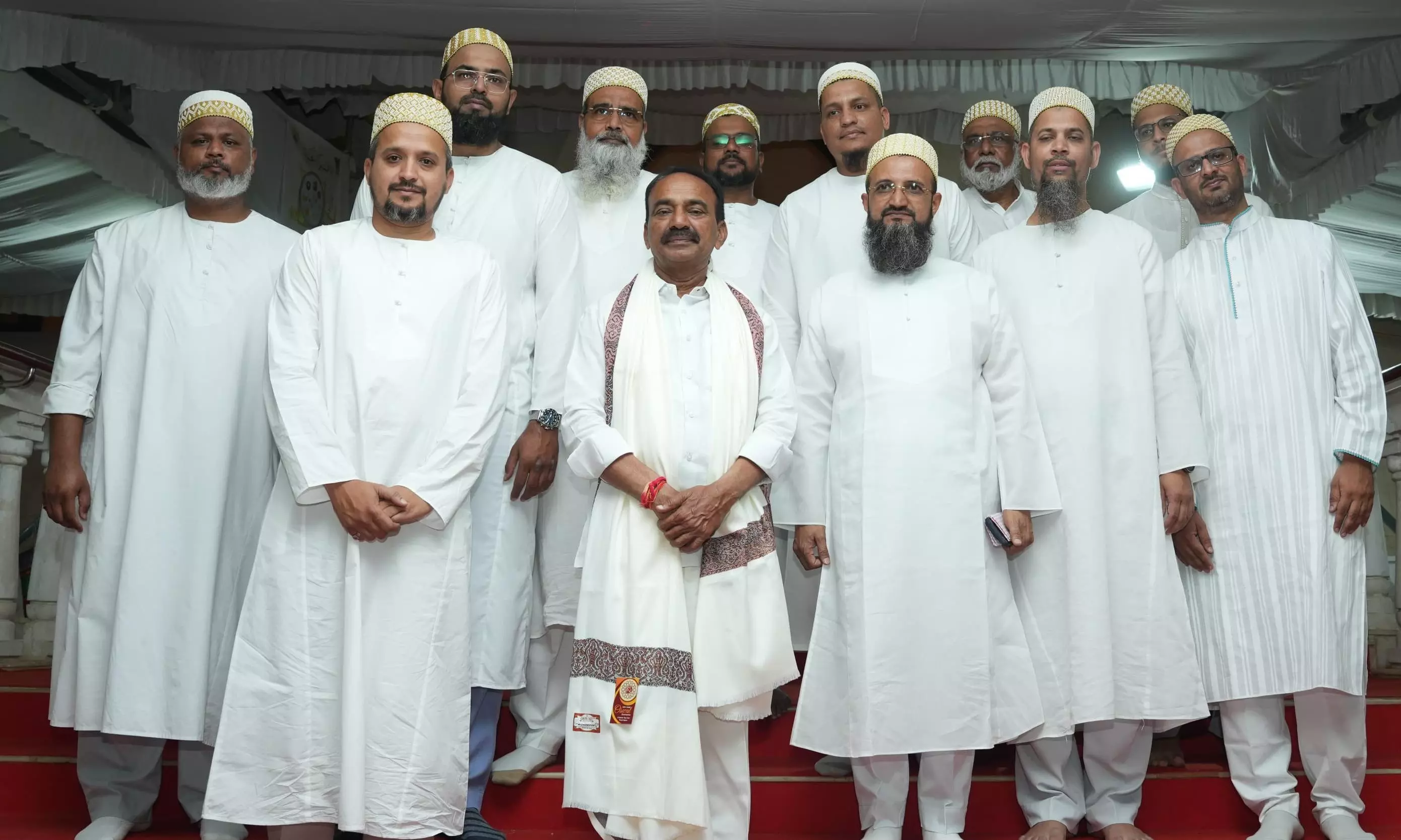 Etala Praises Bohras Efforts to Build India Etala Praises Bohras Efforts to Build India