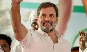 Rahul Gandhi Kicks-off Congress MP Campaign Amid Poster Goof-up With BJP Candidates Picture