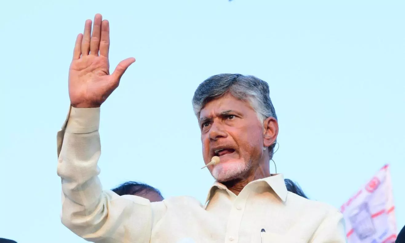 Peace, law and order collapsed in AP under Jagan: Naidu