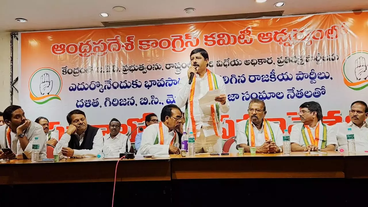 Chiranjeevi will Campaign for Congress: Rudra Raju