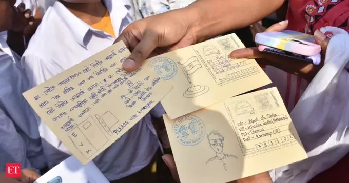 Assam: Students Mobilise in Post Card Campaign to Encourage Voting in LS Polls