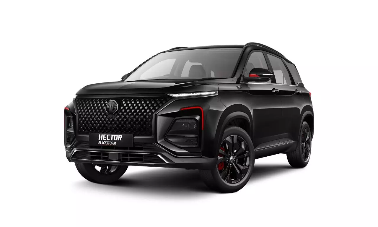 MG Hector BLACKSTORM Launched in India at Rs 21.21 lakh