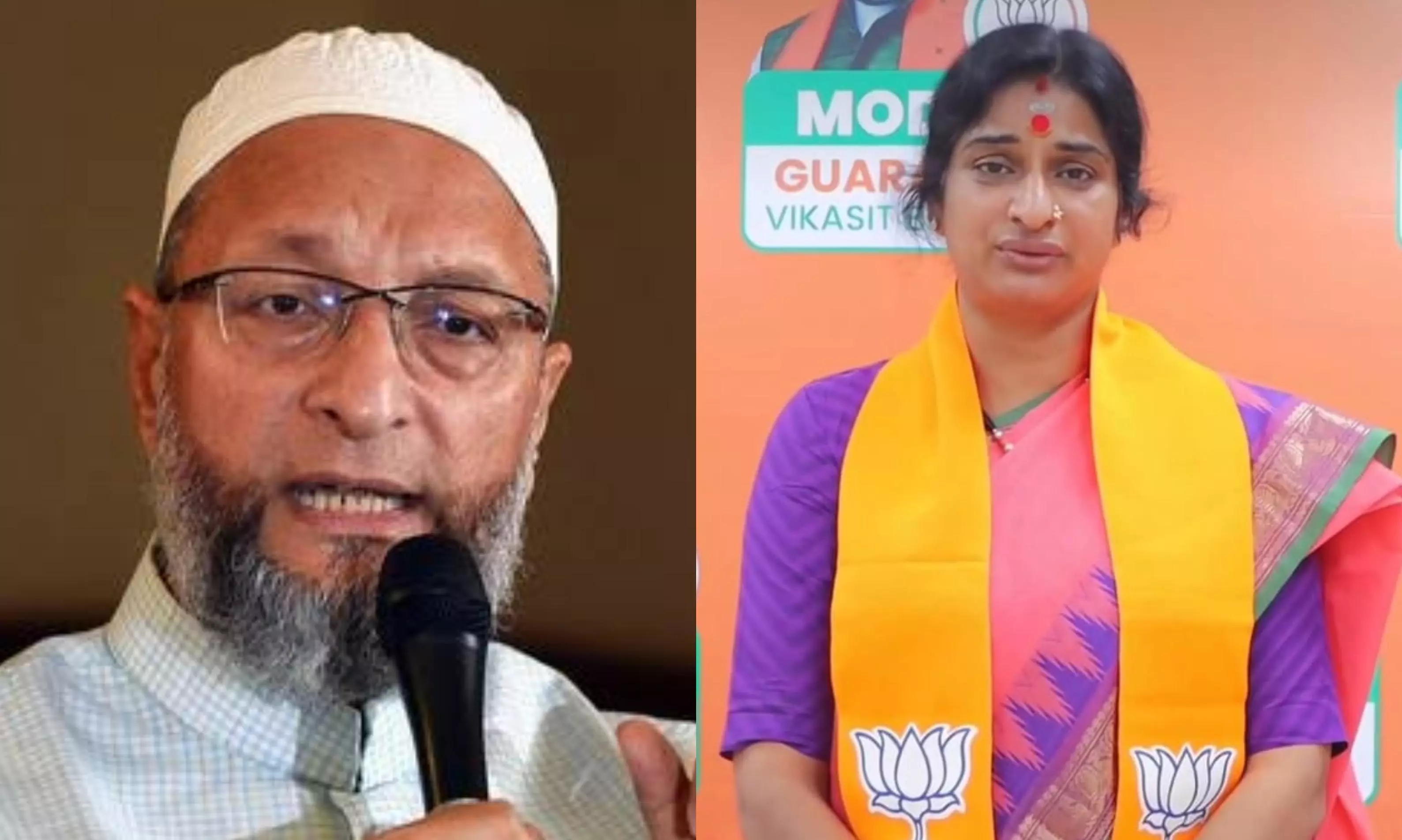 Owaisi Has Edge Over Debutant Madhavi Latha Owaisi Has Edge Over Debutant Madhavi Latha