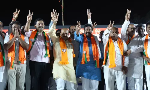 Former CM Bommai Warns Against Accepting Congress Party Guarantee Cards