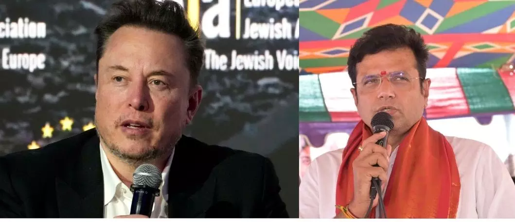 TS eyeing Tesla project, Sridhar Babu welcomes Musk to state