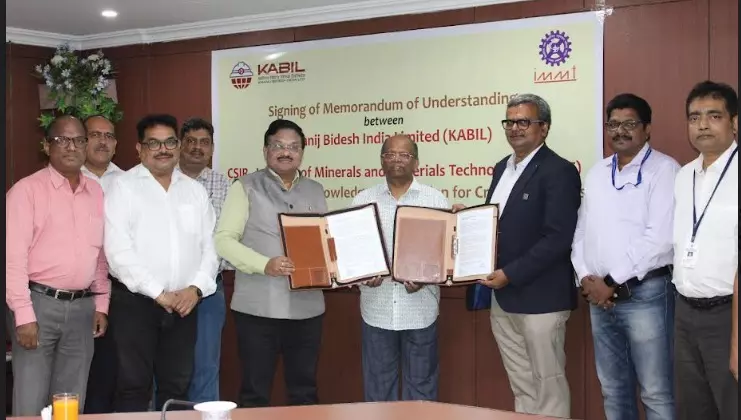 Nalco’s Khanij Bidesh India, CSIR-IMMT Sign MoU For Technical And Knowledge Co-operation