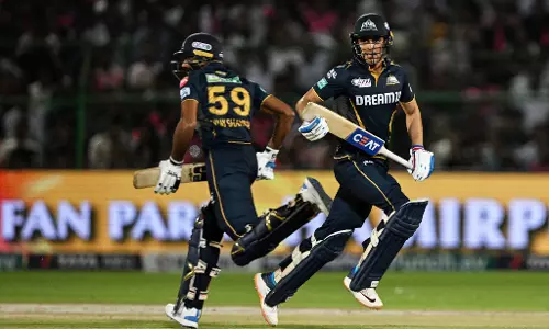 Gujarat wins by 3 wickets to end Rajasthans unbeaten run in IPL