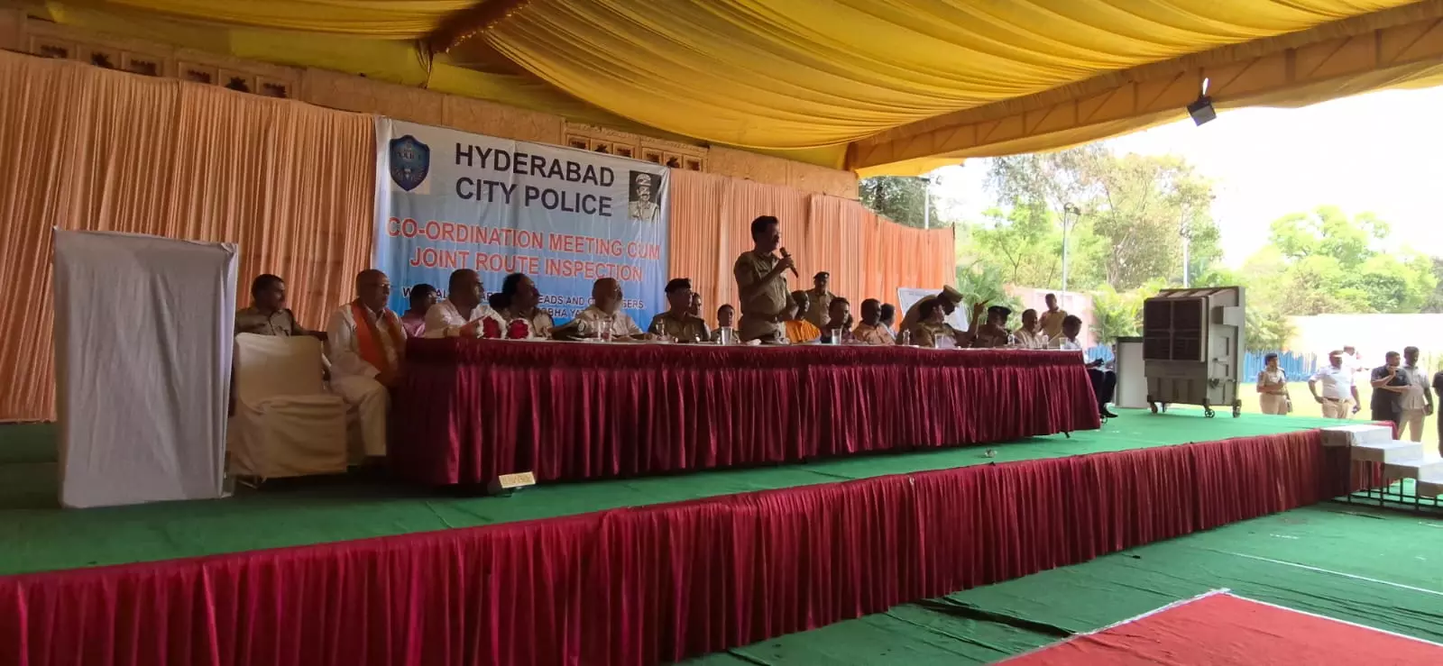 Hyderabad City Police Reviews Security Arrangements for Sri Rama Navami Shobha Yatra on April 17