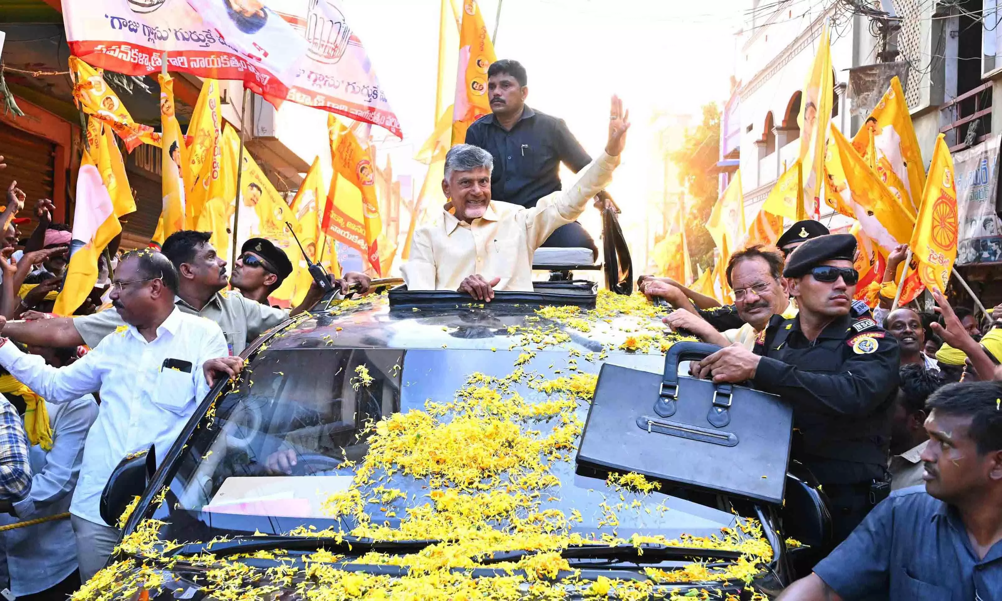 Chandrababu calls upon women to give birth to more children