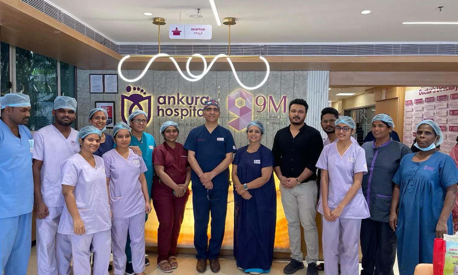 Ankura Hospital Doctors Complex Lung Surgery on Infant Successful