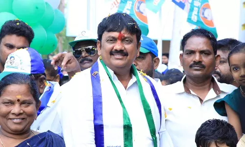 MLA Uma Sankara Ganesh Alleges Ayyanna Main Accused in CBN’s Liquor Case