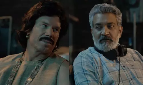 Unexpected; S S Rajamouli directs David Warner