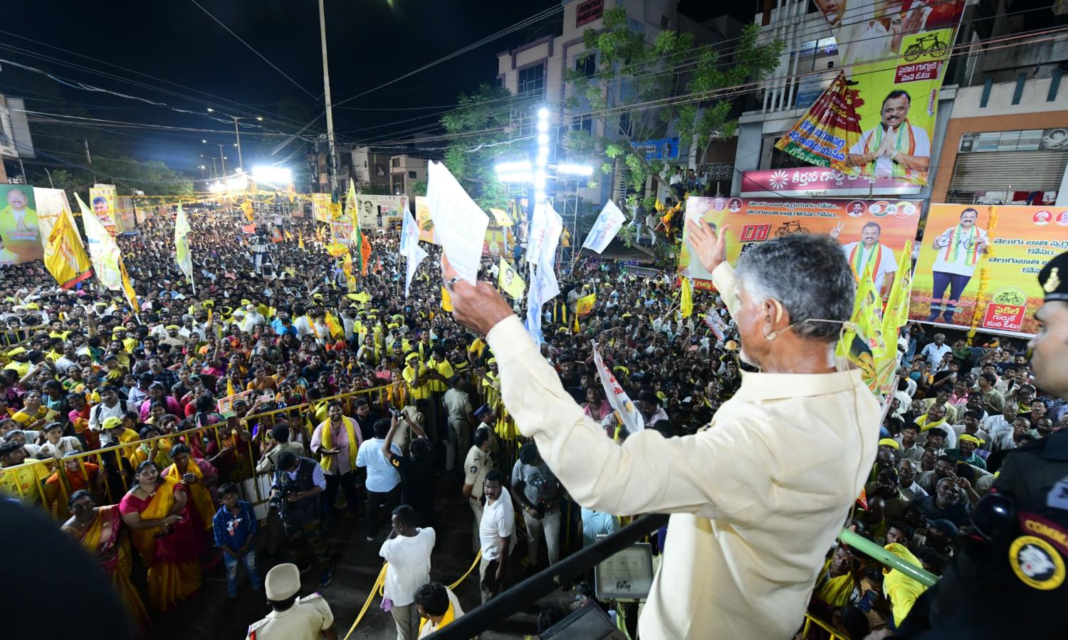 Naidu Promises to Protect Vizag Steel Plant Naidu Promises to Protect Vizag Steel Plant