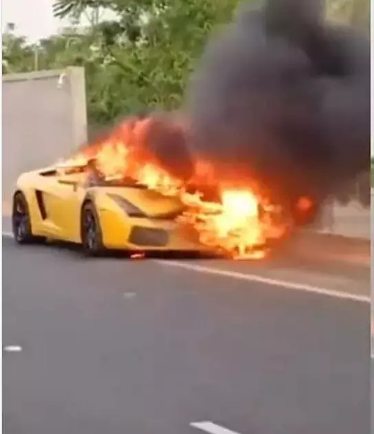 Hyderabad: Posh Car Set on Fire Over Dispute