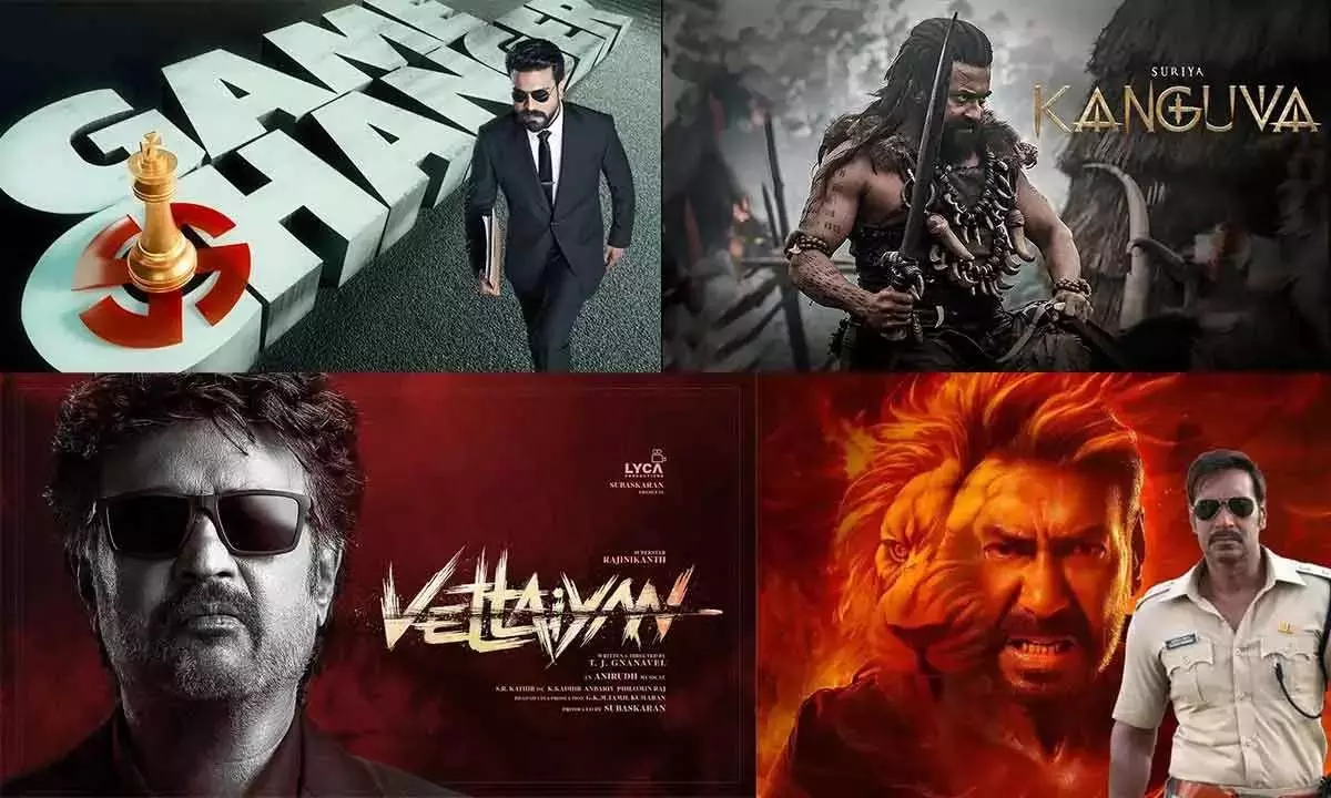 Diwali 2024: Game Changer, Kanguva, Singham and more films releasing during the festival