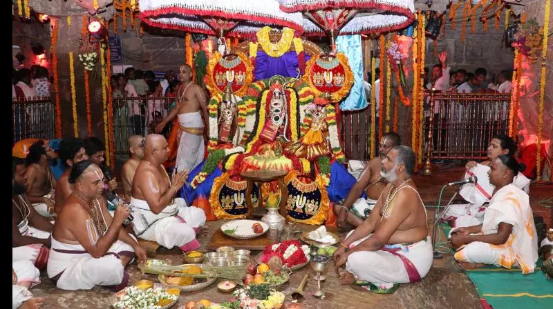 Vontimitta Brahmotsavams begin on April 16 with more preparations Vontimitta Brahmotsavams begin on April 16 with more preparations