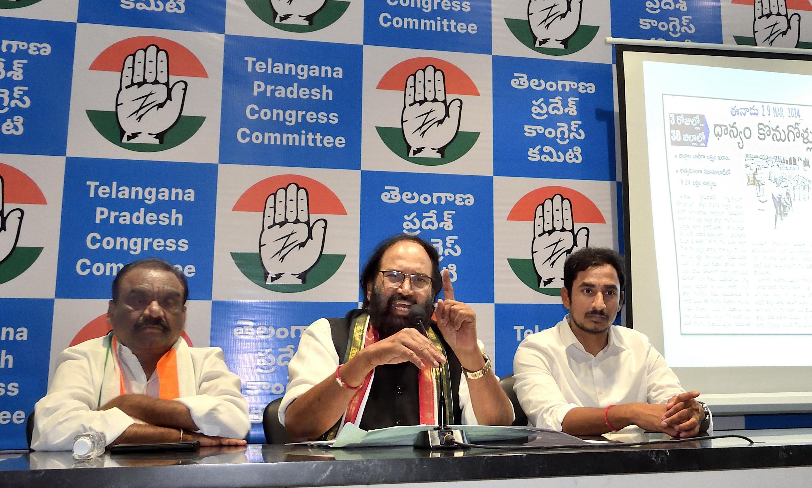 Telangana to buy 50 lakh tonnes paddy