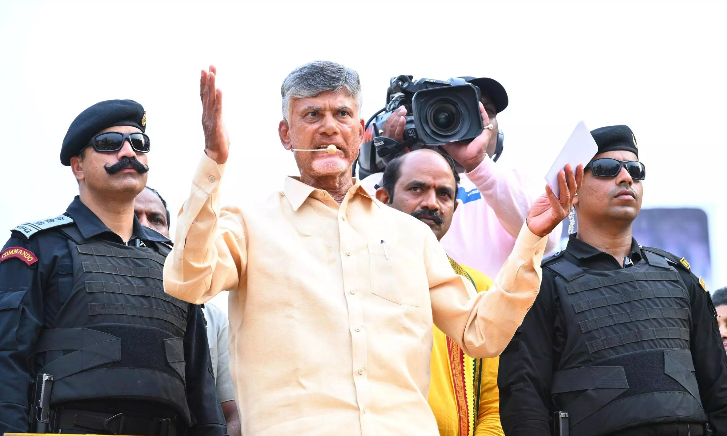 Jagan neglected north Andhra irrigation’s projects, says Naidu