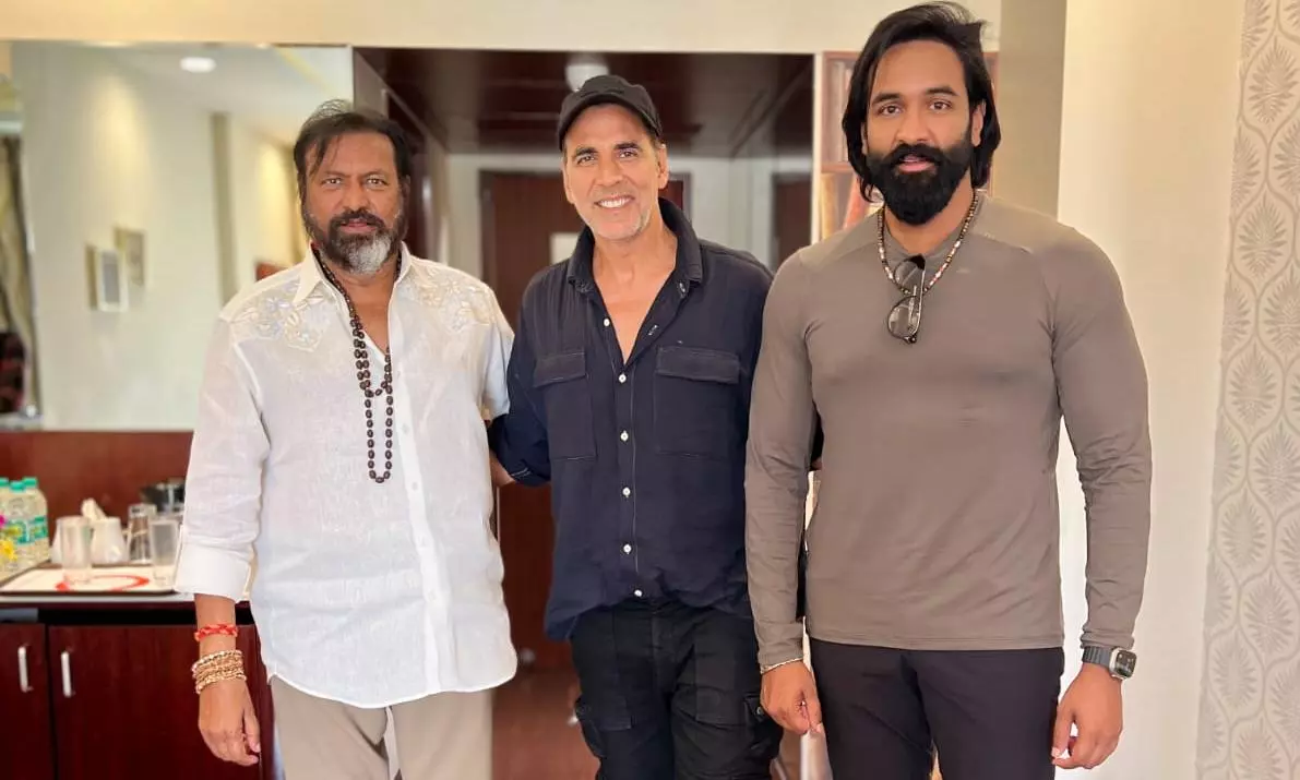 Akshay Kumar comes onboard for Manchu Vishnu's Kannappa