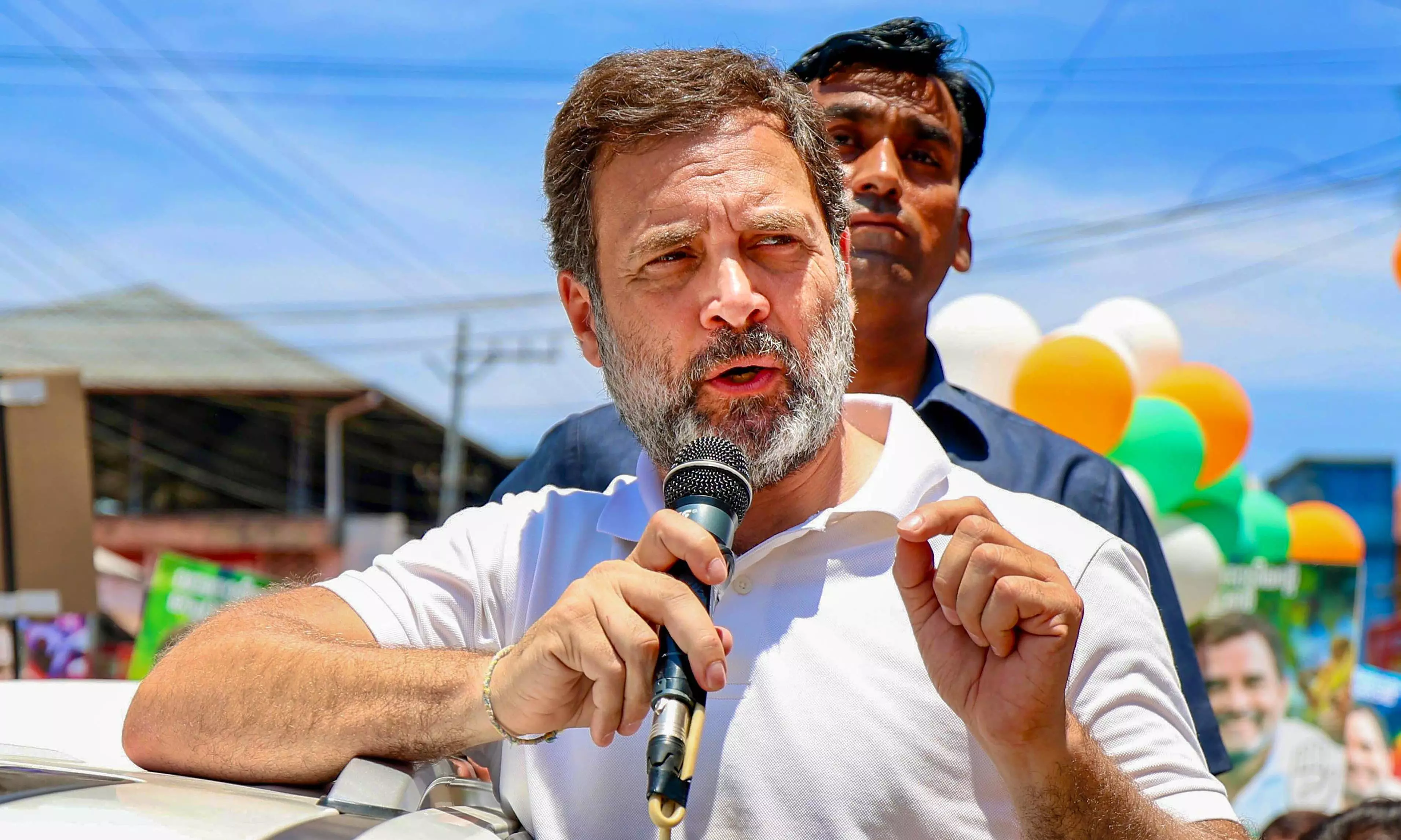 Rahul Gandhi attacks PM Modi, calls him instrument of rich