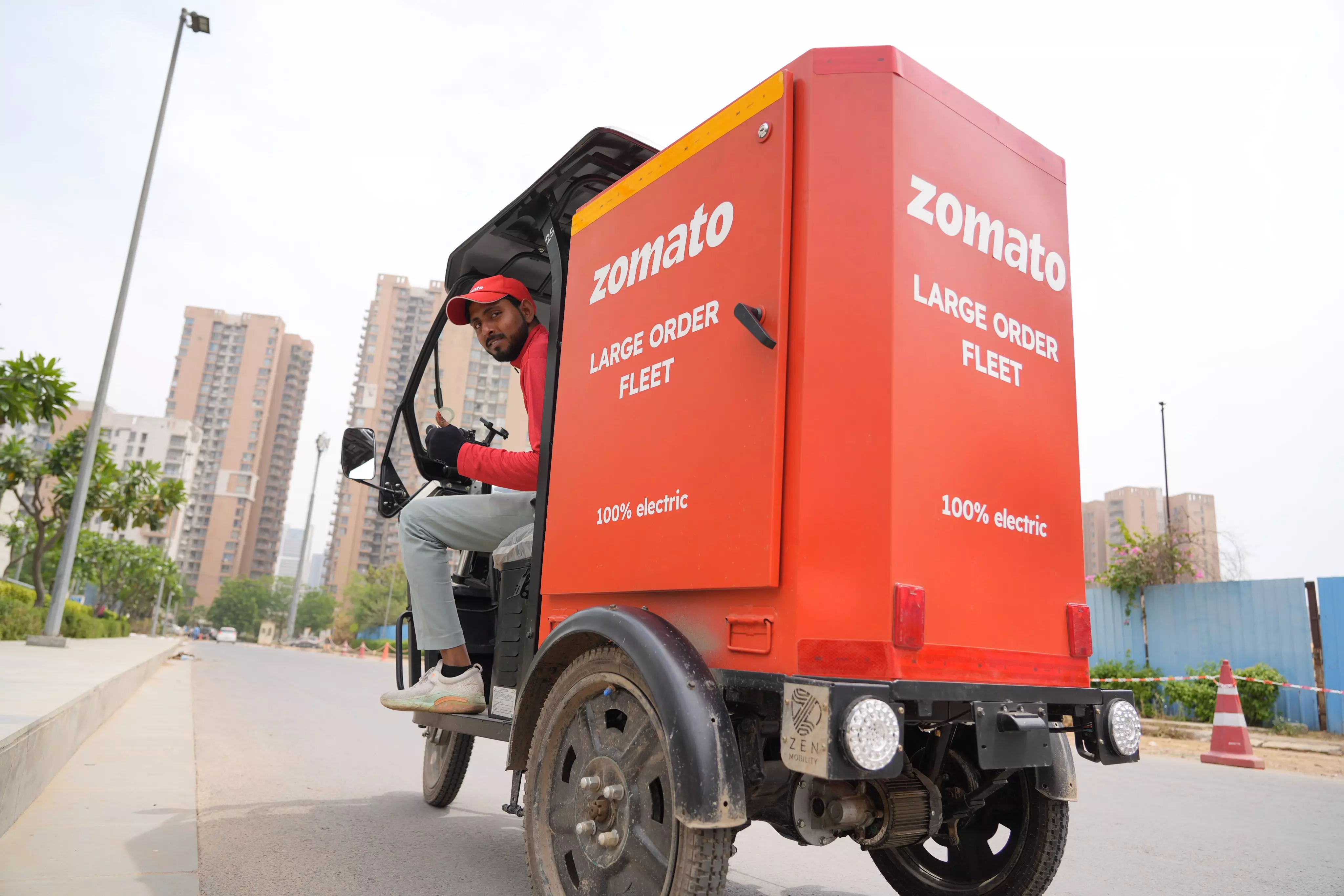 Zomato launches countrys first large order fleet for bulk delivery