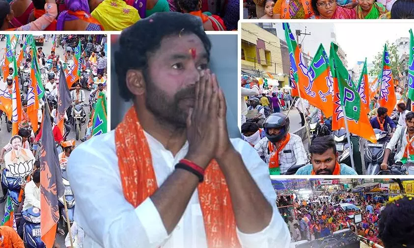 Kishan Greets People on Rama Navami Kishan Greets People on Rama Navami