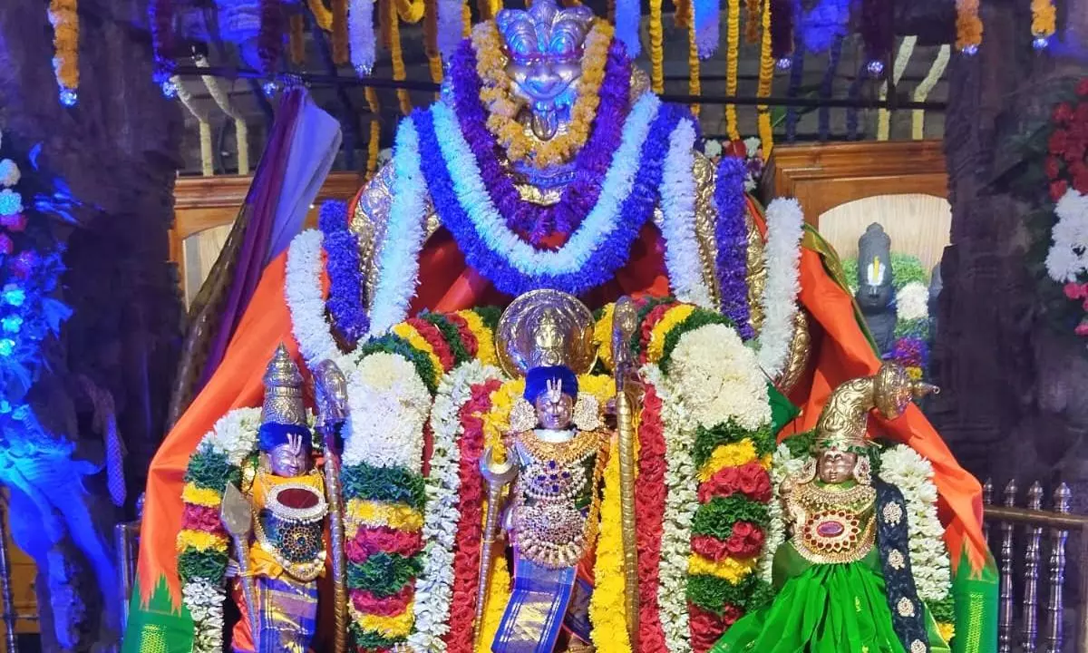 All set for Kalyanotsavam of Lord Kodandarama Swamy and Goddess Sitha