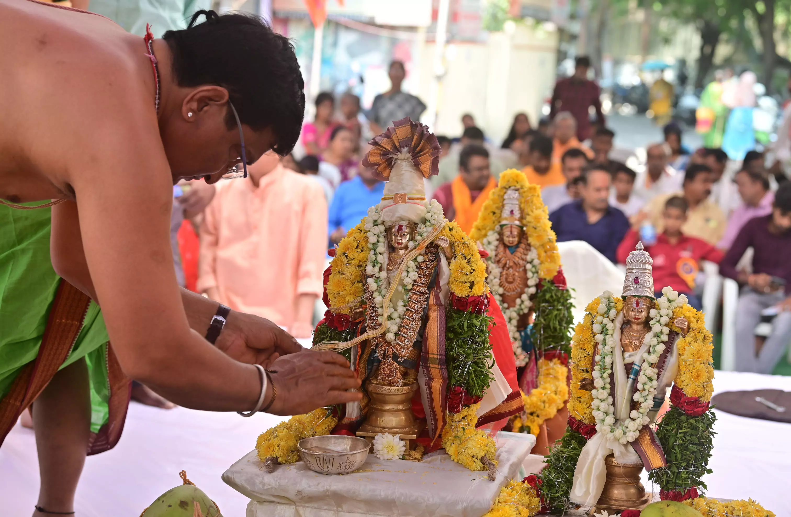 Grand Srirama Shobha Yatra in Rajamahendravaram