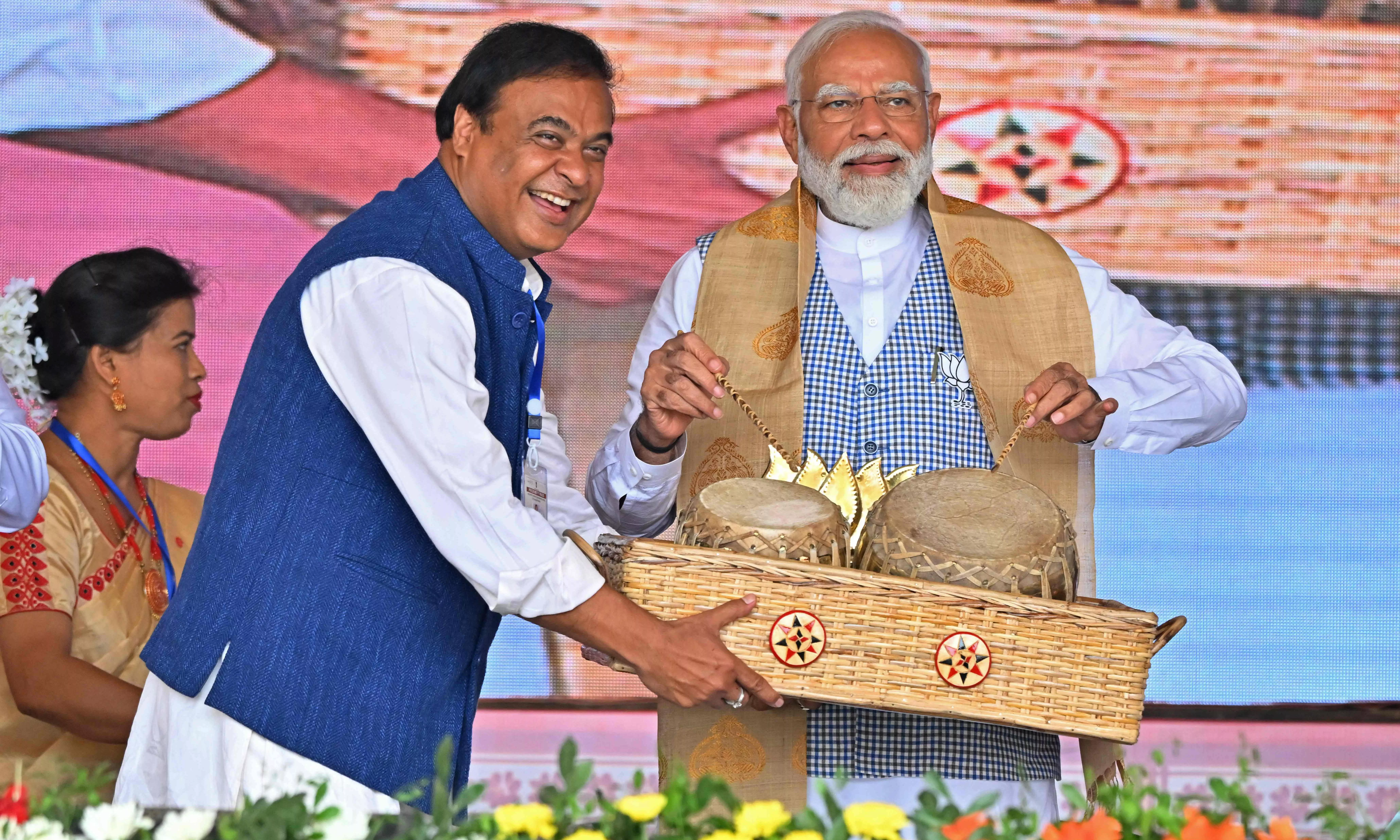 BJP Achieved Growth in 10 Years: Modi BJP Achieved Growth in 10 Years: Modi