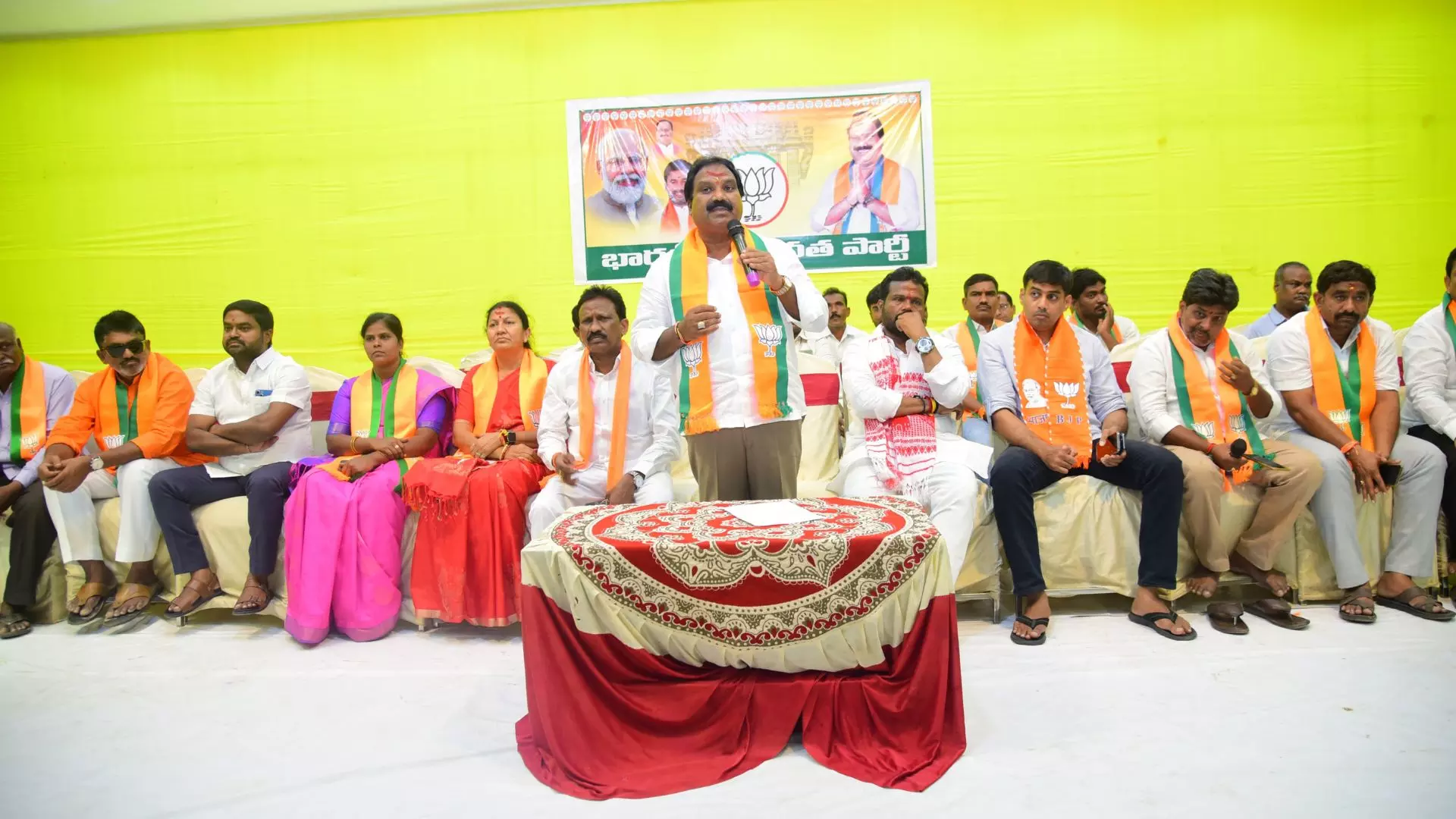 BJP Gains Momentum in Warangal as BRS Activists Join BJP Gains Momentum in Warangal as BRS Activists Join