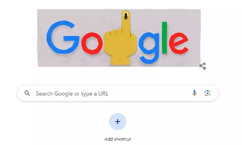 Google Doodle Marks India Lok Sabha Elections 2024 Phase 1