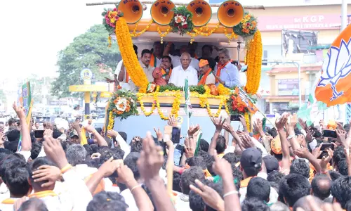 Karnataka: Former CM Basavaraj Bommai Files Nomination Papers Again