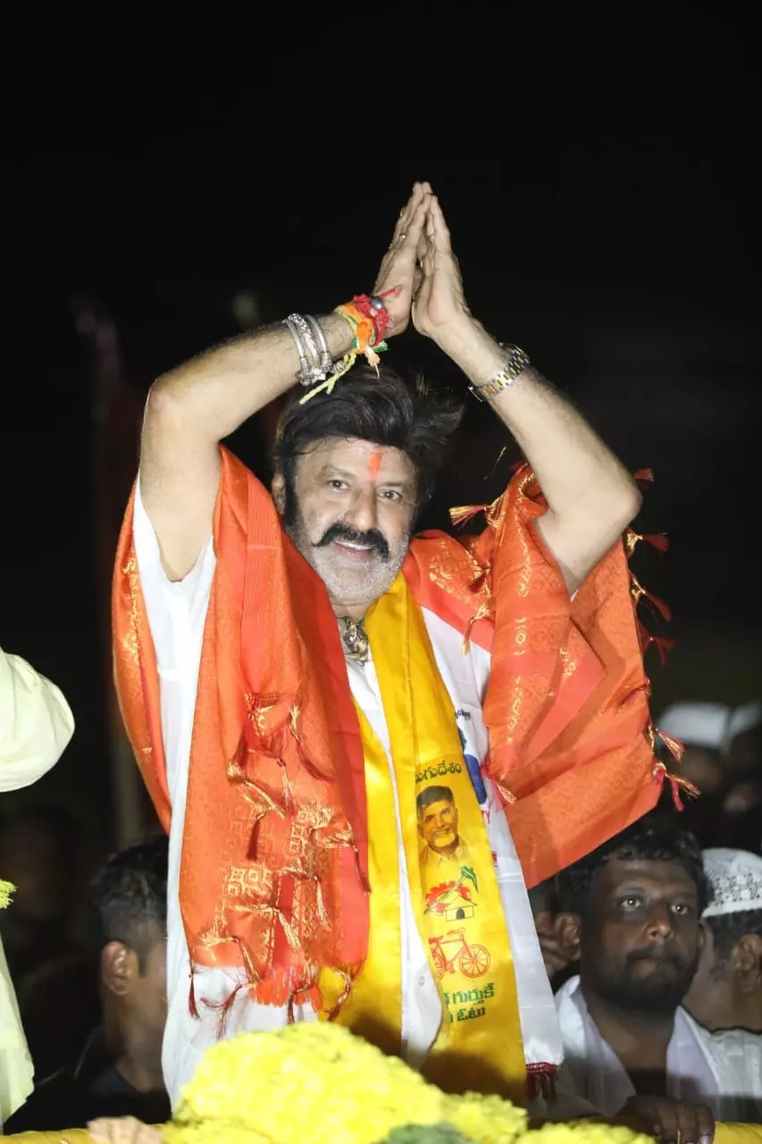 TDP MLA Balayya files nomination from Hindupur