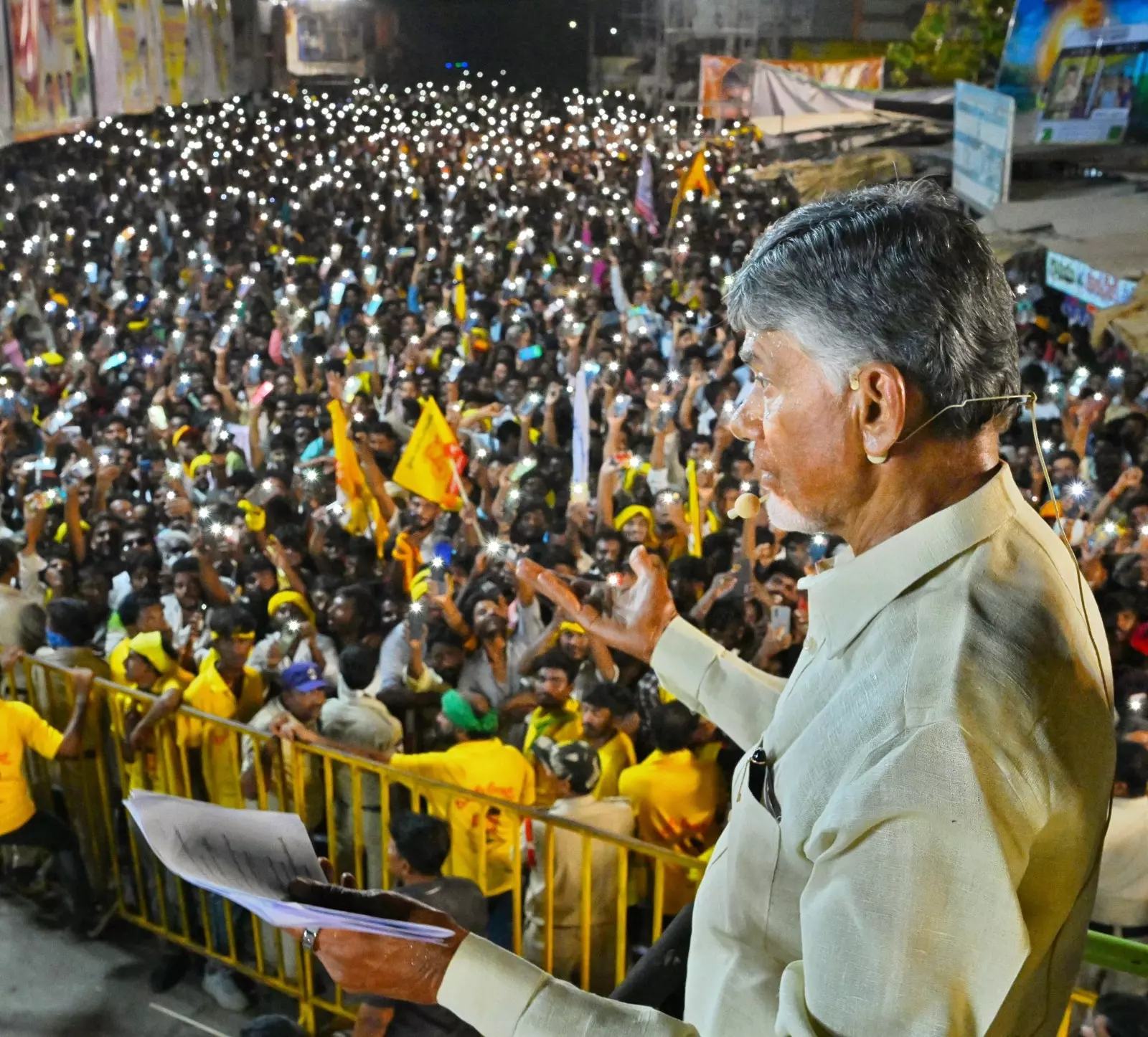 Scores Of Volunteers Join TD In Nellore