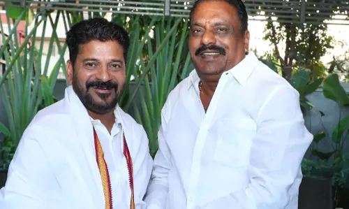 BRS MLA Goud Hedges On Joining Cong