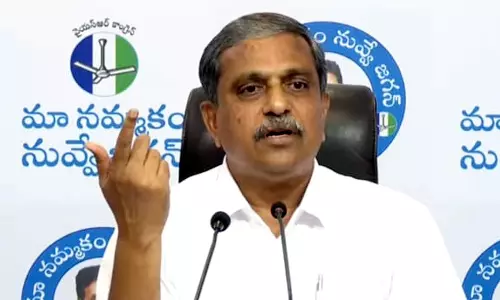 Naidu threatening everyone and managing systems, alleges Sajjala