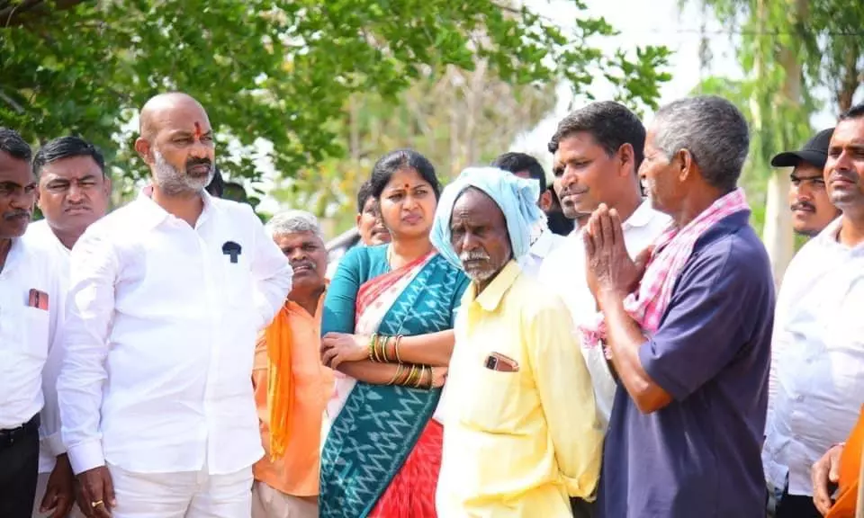 Keen Triangular Fight in Karimnagar Lok Sabha Constituency