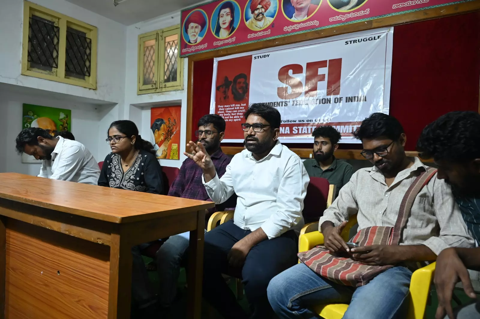 ABVP, SFI Allege Foul Play by Each Other