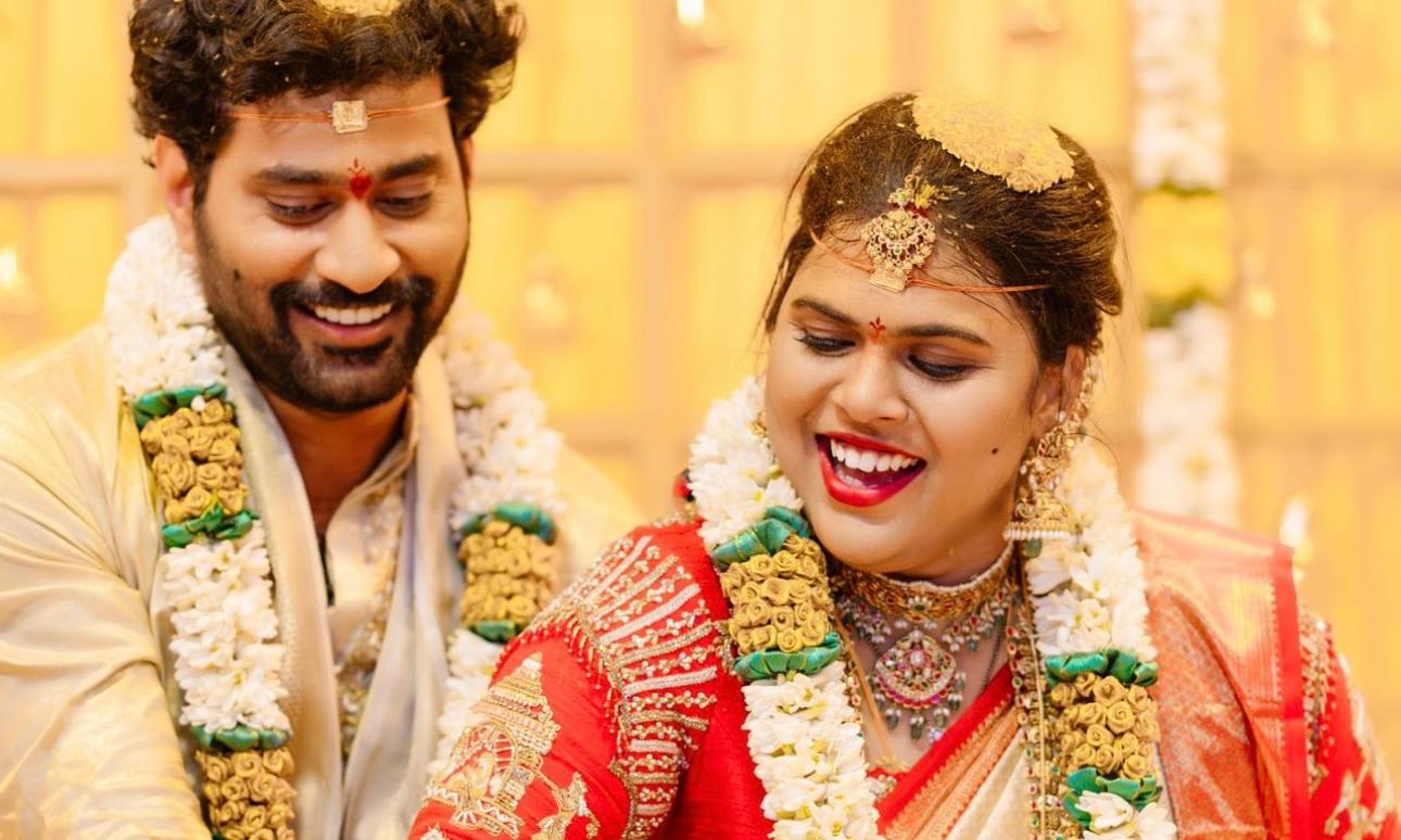Masooda actor Thiruveer marries Kalpana Rao