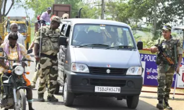 NTR district tightens security at checkposts