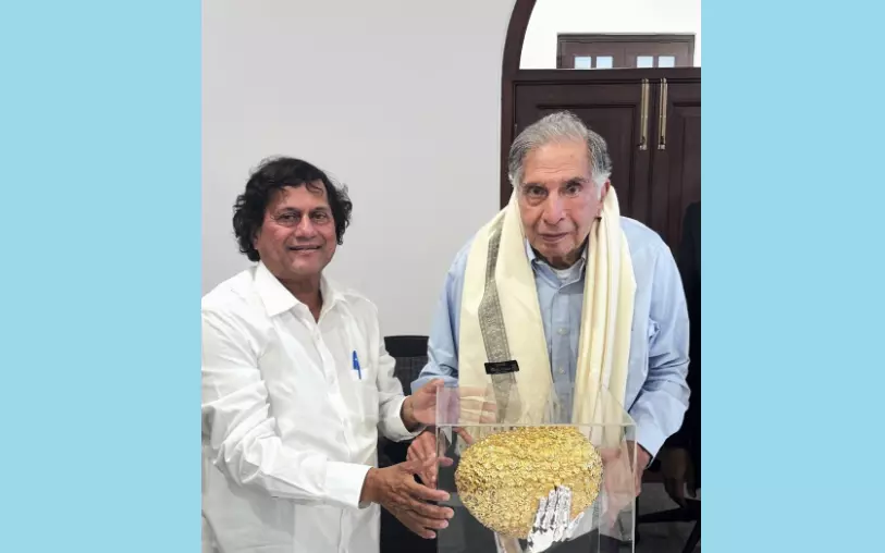 Ratan Tata Receives Prestigious KISS Humanitarian Award
